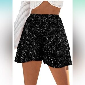 NWT Sequin Shorts, size XL